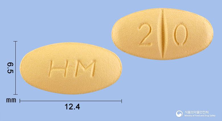 토바스트정20밀리그램(아토르바스타틴칼슘삼수화물)