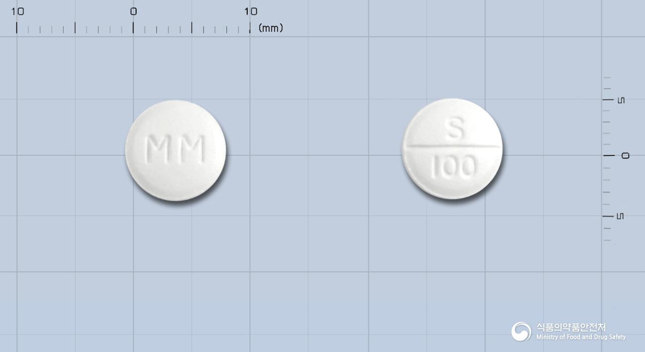 명문사르포그렐레이트염산염정100밀리그람