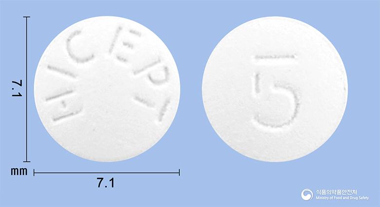 하이셉트정5밀리그람(도네페질염산염수화물)
