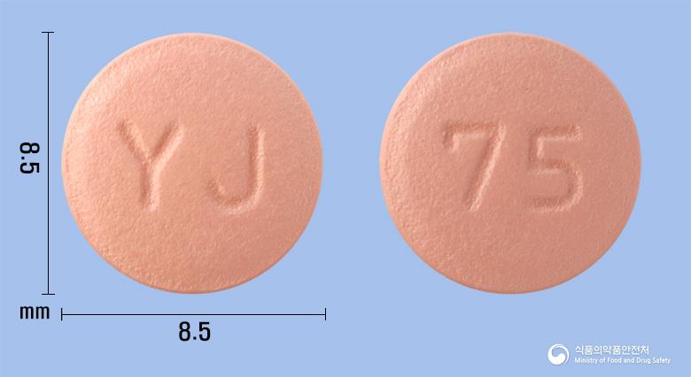 클로델정75밀리그램(클로피도그렐황산수소염)