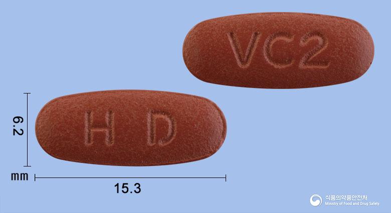 코디바드정160/12.5밀리그램