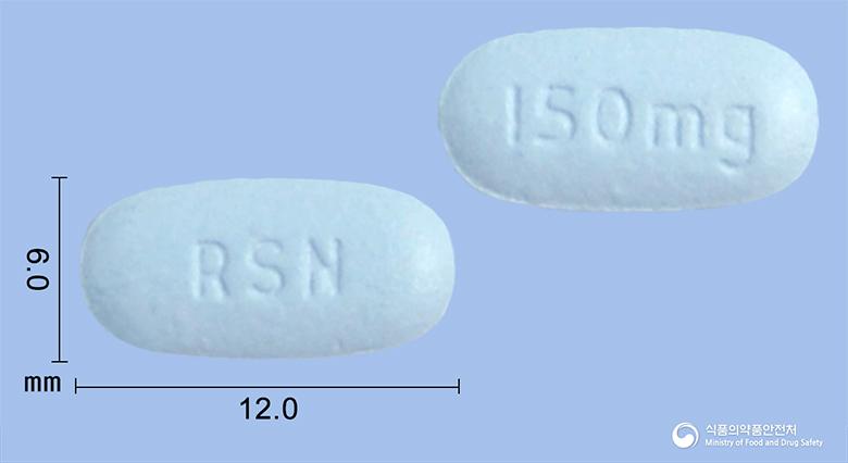 악토넬정150밀리그램(리세드론산나트륨)