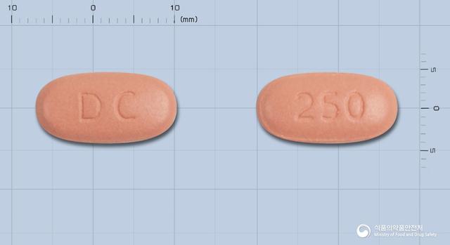 동구레보플록사신수화물정250mg