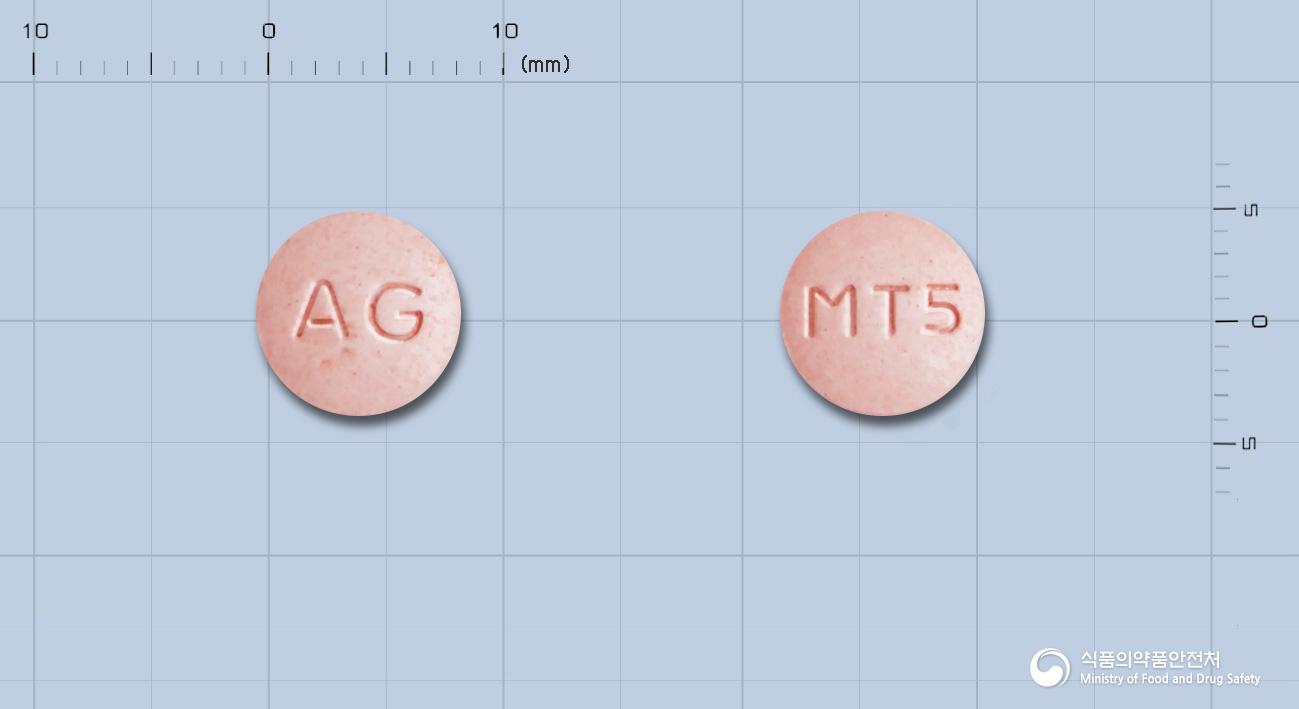 큐로스트츄정5밀리그램(몬테루카스트나트륨)
