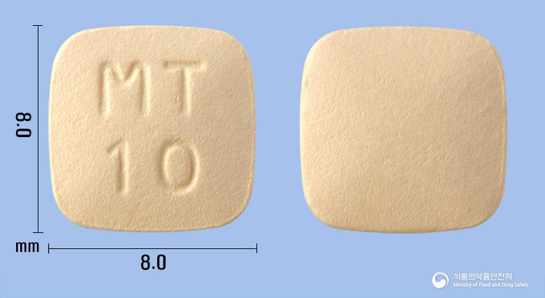 큐로스트정10밀리그램(몬테루카스트나트륨)