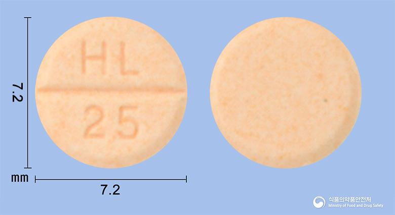 하이그로톤정25밀리그램(클로르탈리돈)