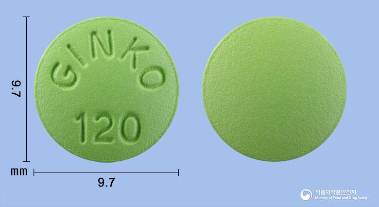 진큐크린정120mg(은행엽건조엑스)