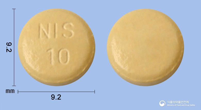씨스코이알서방정10밀리그램(니솔디핀)