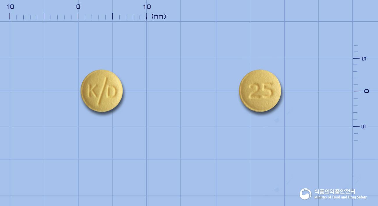 토피리드정25밀리그램(토피라메이트)