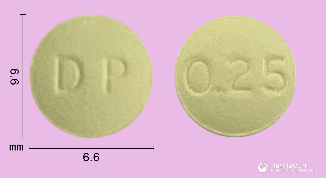 데파스정0.25밀리그램(에티졸람)