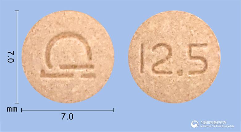 원베롤정12.5mg(카르베딜롤)