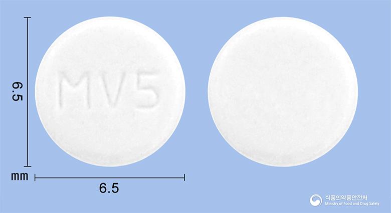 메바로친정5밀리그램(프라바스타틴나트륨)