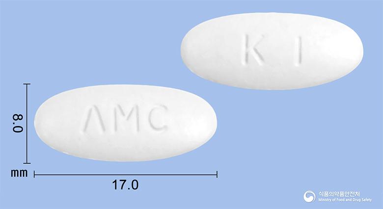 아모크라정375밀리그램(아목시실린-클라불란산칼륨(2:1))(수출명:서프렌틴정375밀리그람)