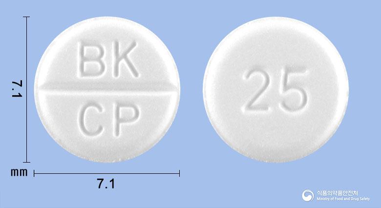 세타프릴정25밀리그램(알라세프릴)