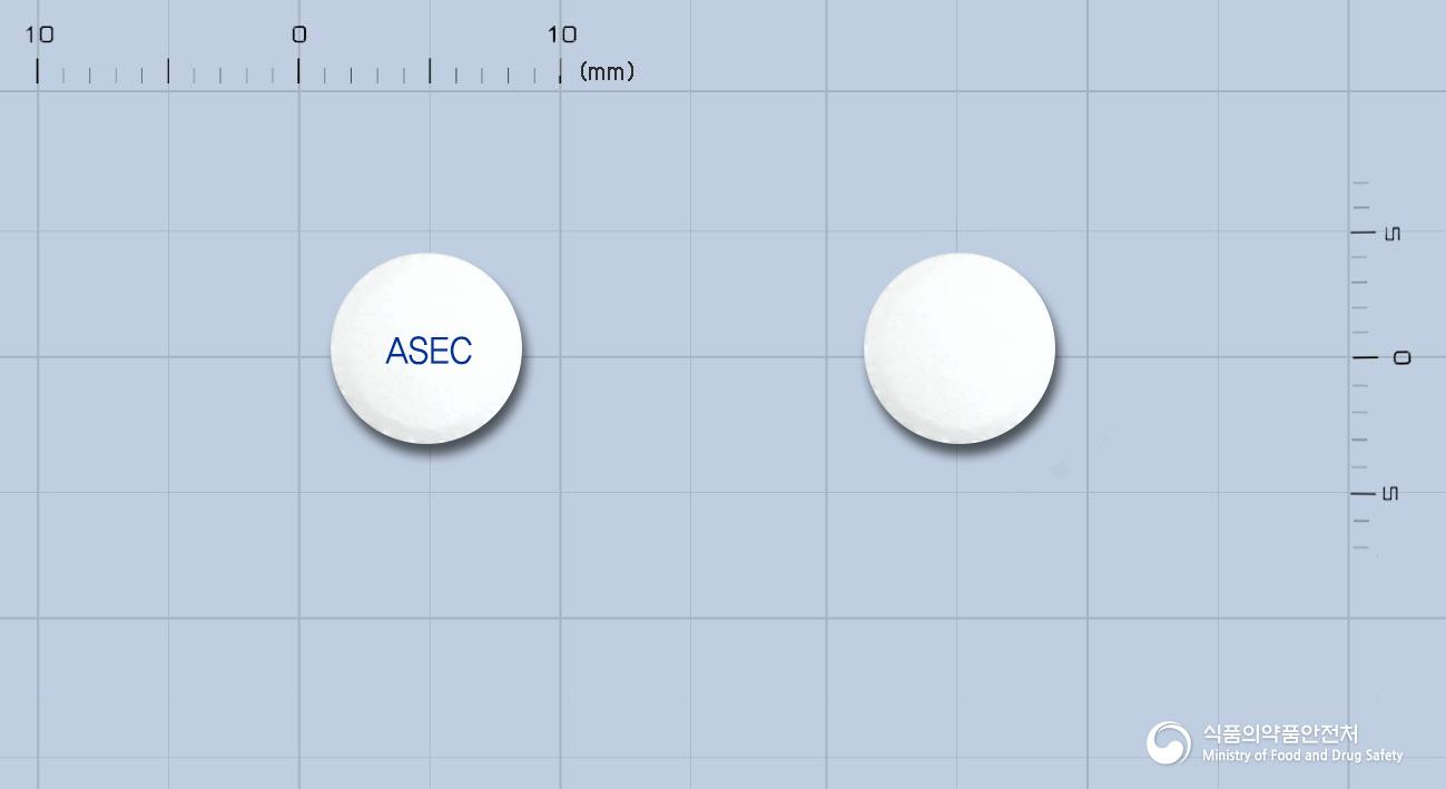 아섹정100밀리그램(아세클로페낙)
