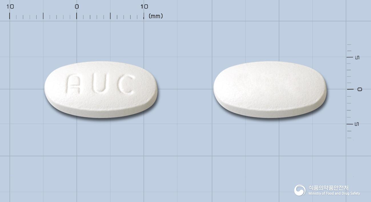 오클라틴정375밀리그램(아목시실린-클라불란산칼륨(2:1))