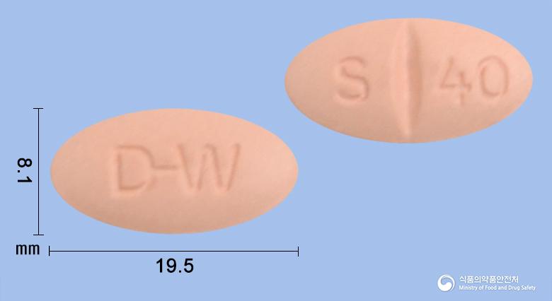 심바틴정40밀리그람(심바스타틴)