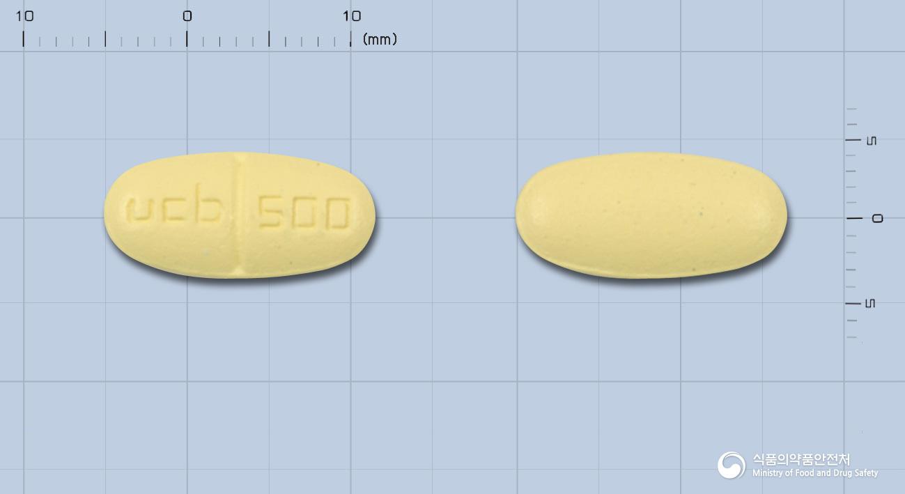케프라정500밀리그램(레비티라세탐)