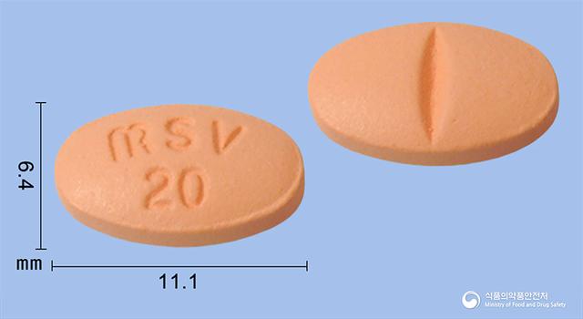 심바탄정20mg(심바스타틴)