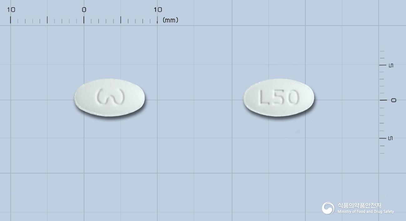 로더스정50밀리그램(로사르탄칼륨)