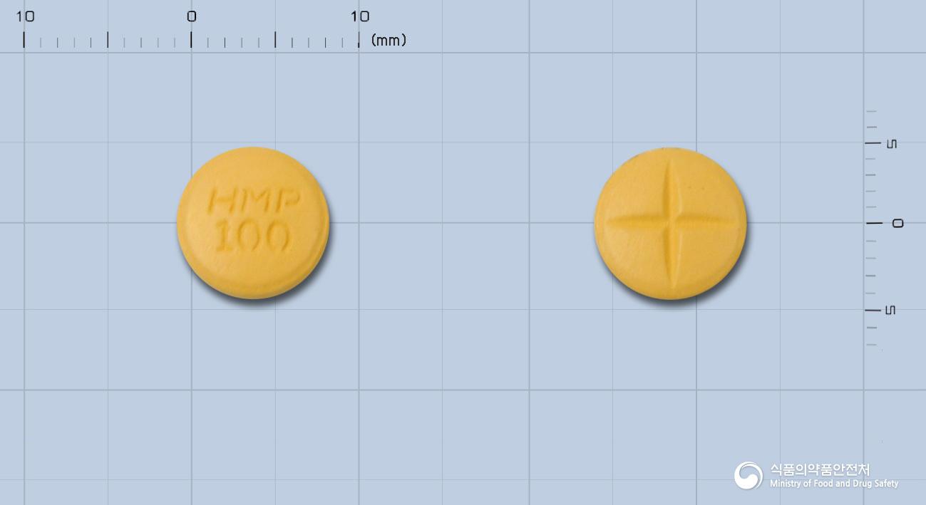 토피라정100밀리그램(토피라메이트)