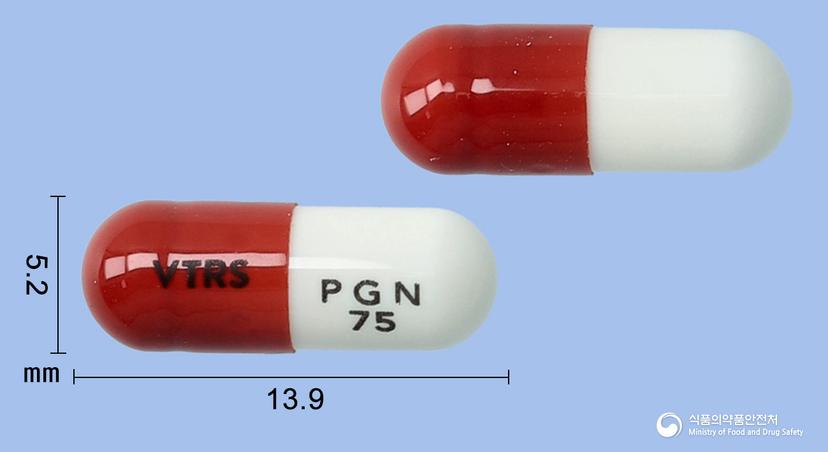 리리카캡슐75밀리그램(프레가발린)
