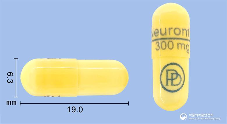 뉴론틴캡슐300밀리그램(가바펜틴)