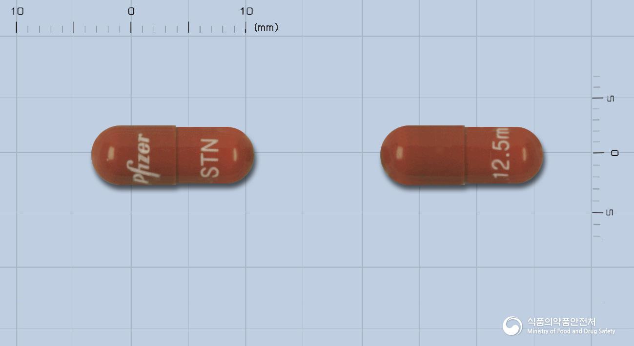 수텐캡슐12.5밀리그램(수니티닙말산염)