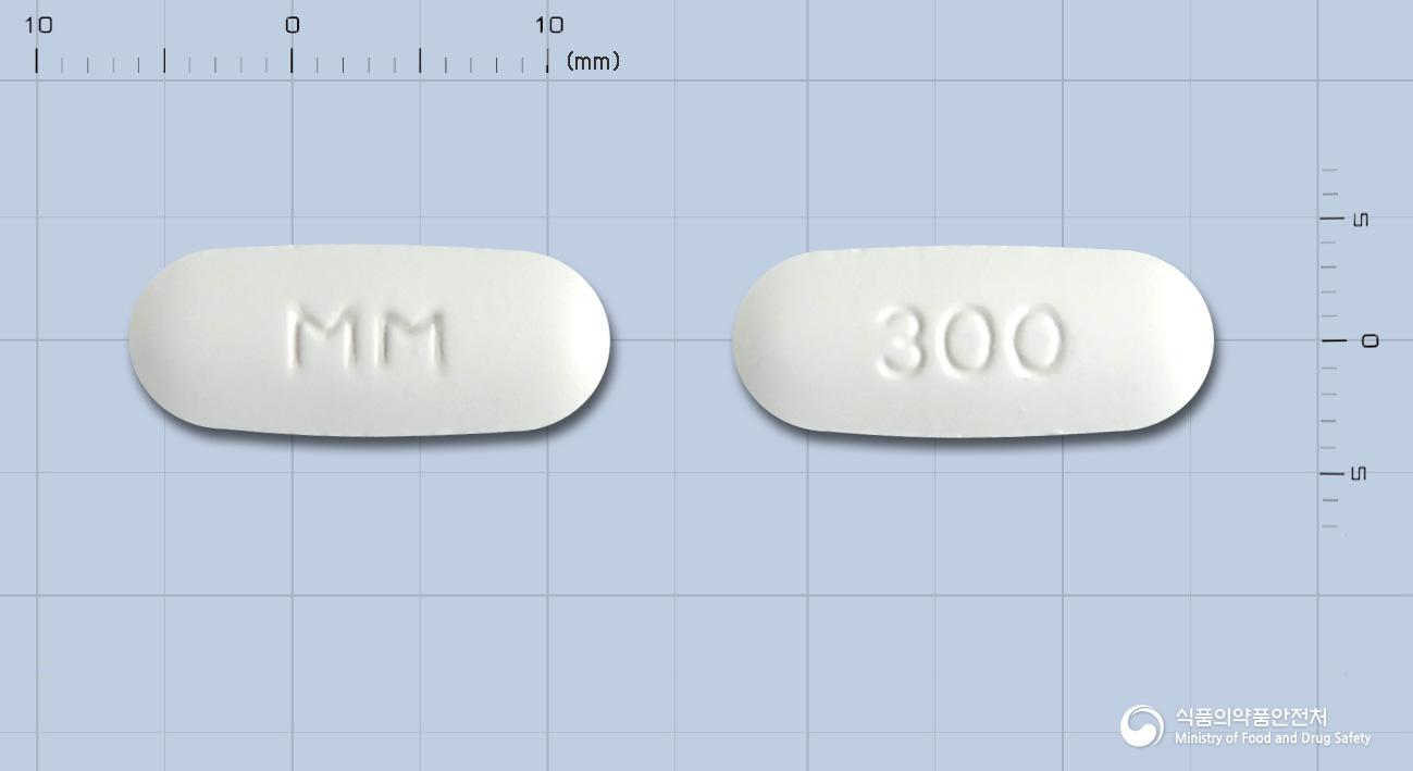 명문쿠에티아핀정300밀리그램(쿠에티아핀푸마르산염)
