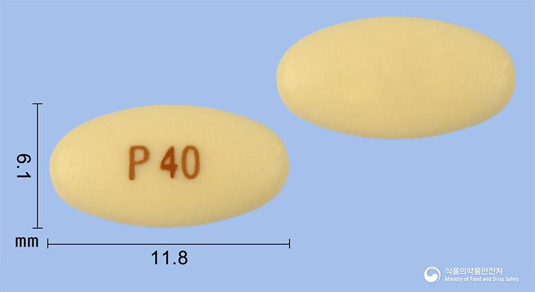 판토록정40밀리그램(판토프라졸나트륨세스키히드레이트)