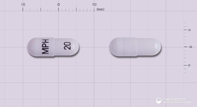 메디키넷리타드캡슐20mg(메틸페니데이트염산염)