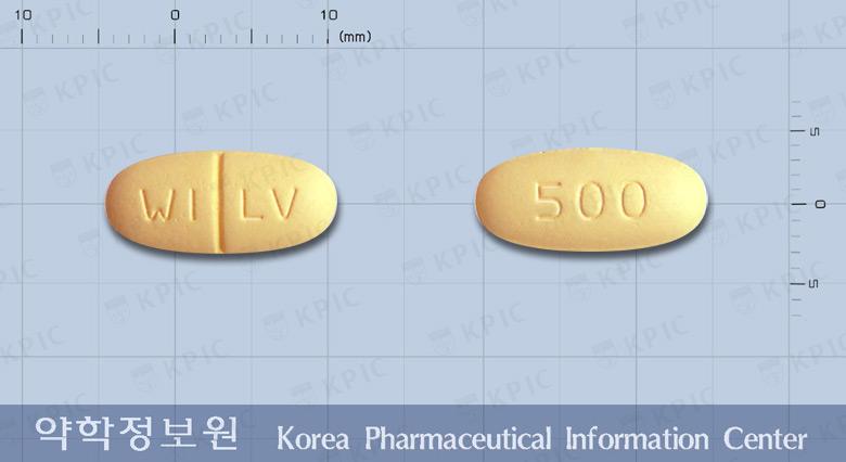 케프렙톨정500밀리그램(레비티라세탐)
