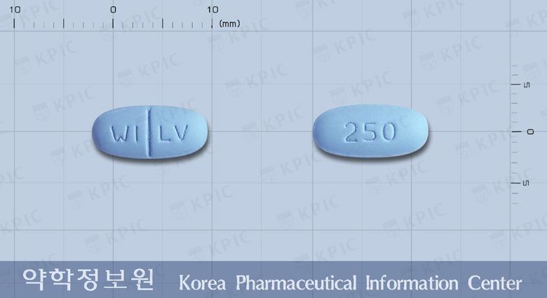 케프렙톨정250밀리그램(레비티라세탐)