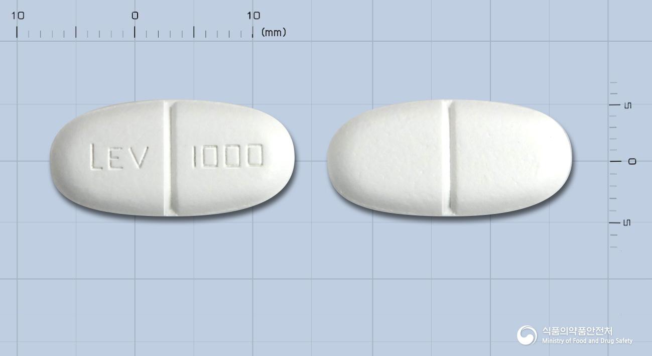 큐팜정1000밀리그램(레비티라세탐)