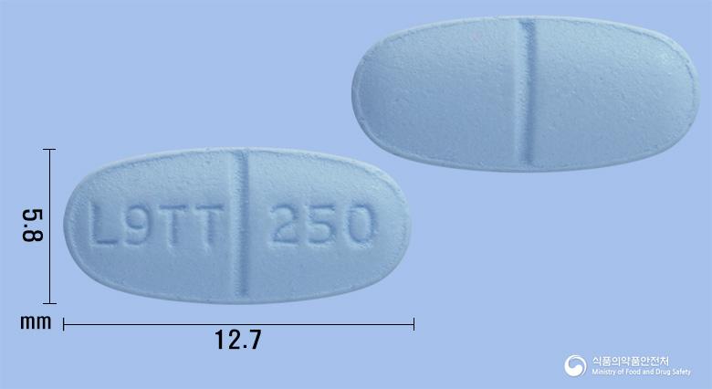 원프라정250밀리그램(레비티라세탐)