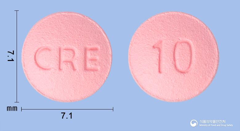 크레고정10밀리그램(로수바스타틴칼슘)