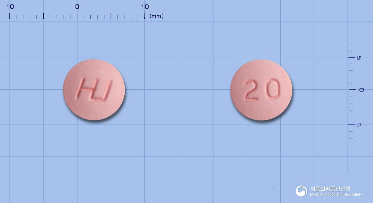 휴레스토정20밀리그램(로수바스타틴칼슘)