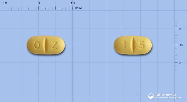 옥사제핀정150밀리그램(옥스카르바제핀)