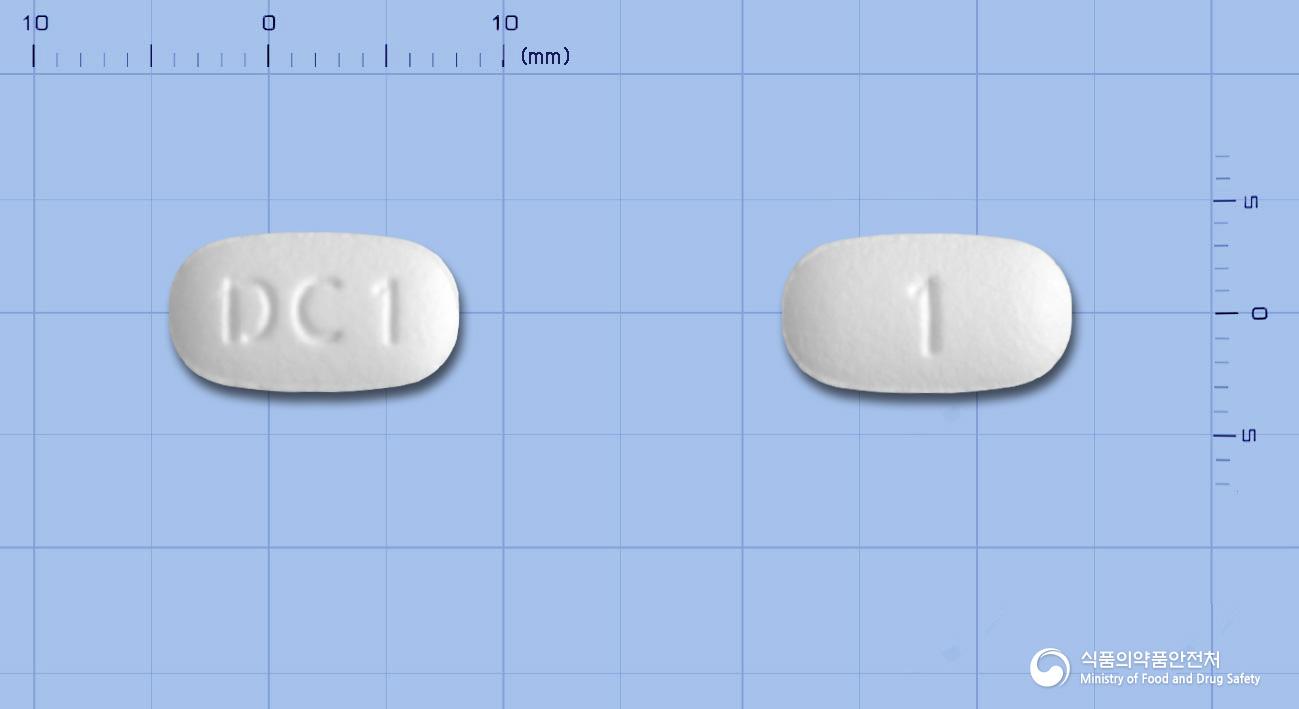 동구잘탄정5/50밀리그램(암로디핀베실산염, 로사르탄칼륨)