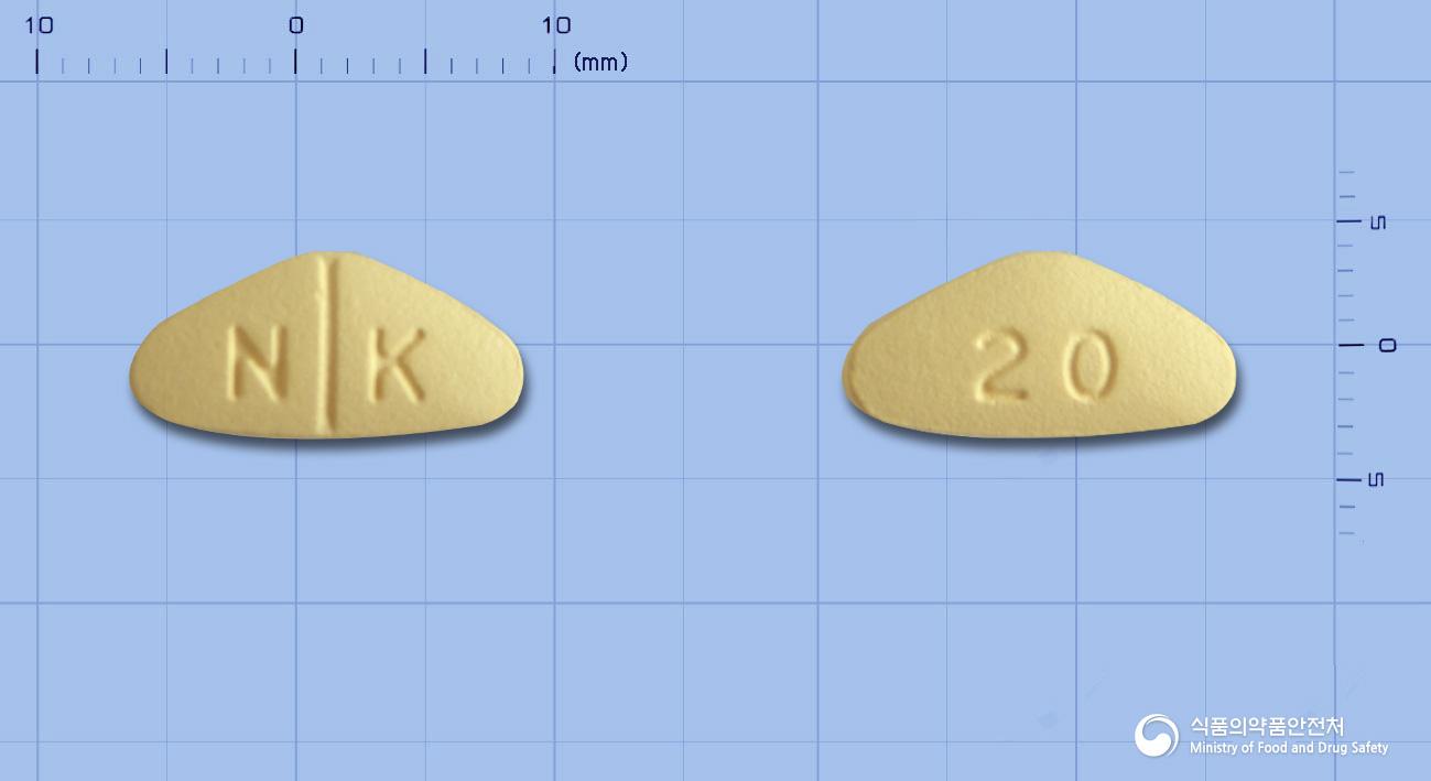 일나스정20밀리그램(타다라필)