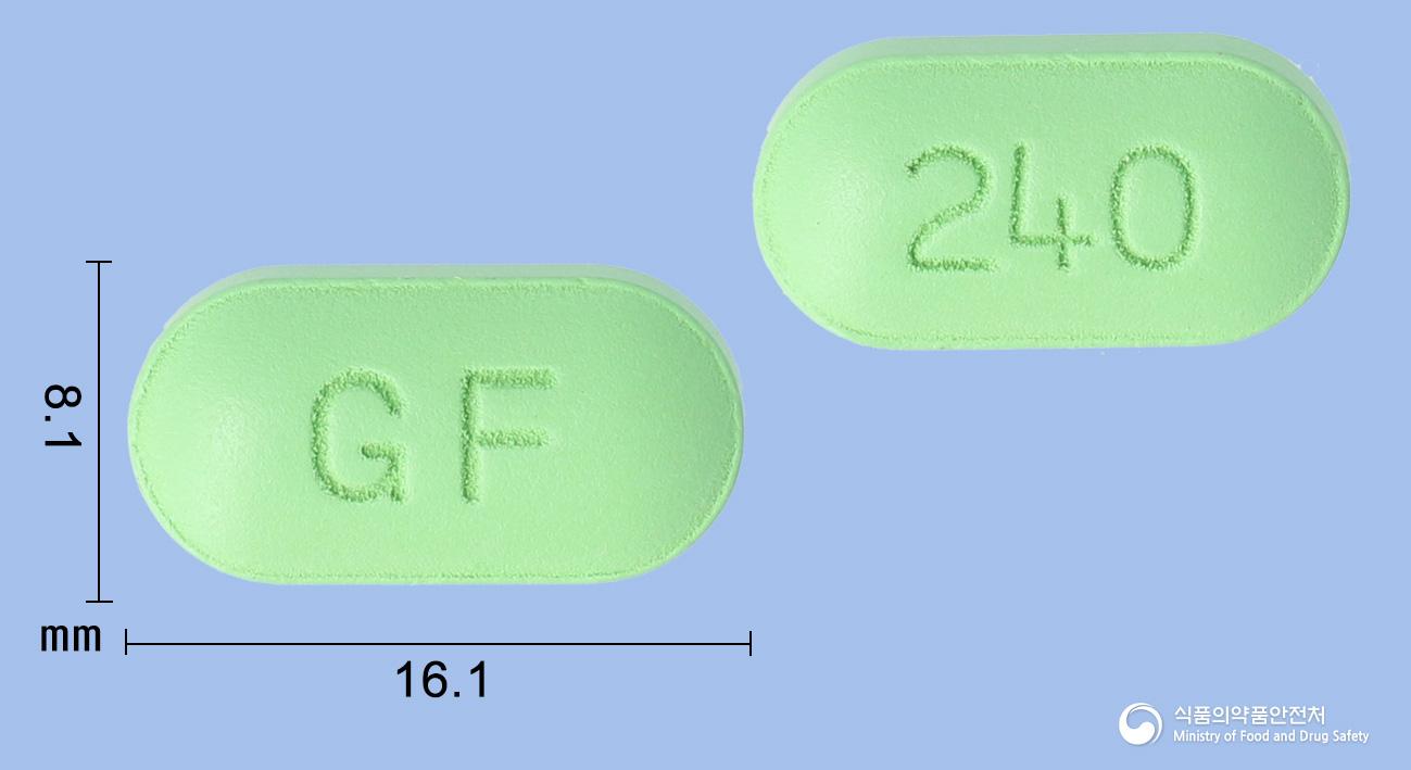 징코에프정240밀리그램(은행엽건조엑스)