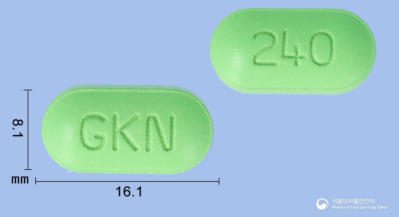 징코엔정240밀리그램(은행엽건조엑스) 