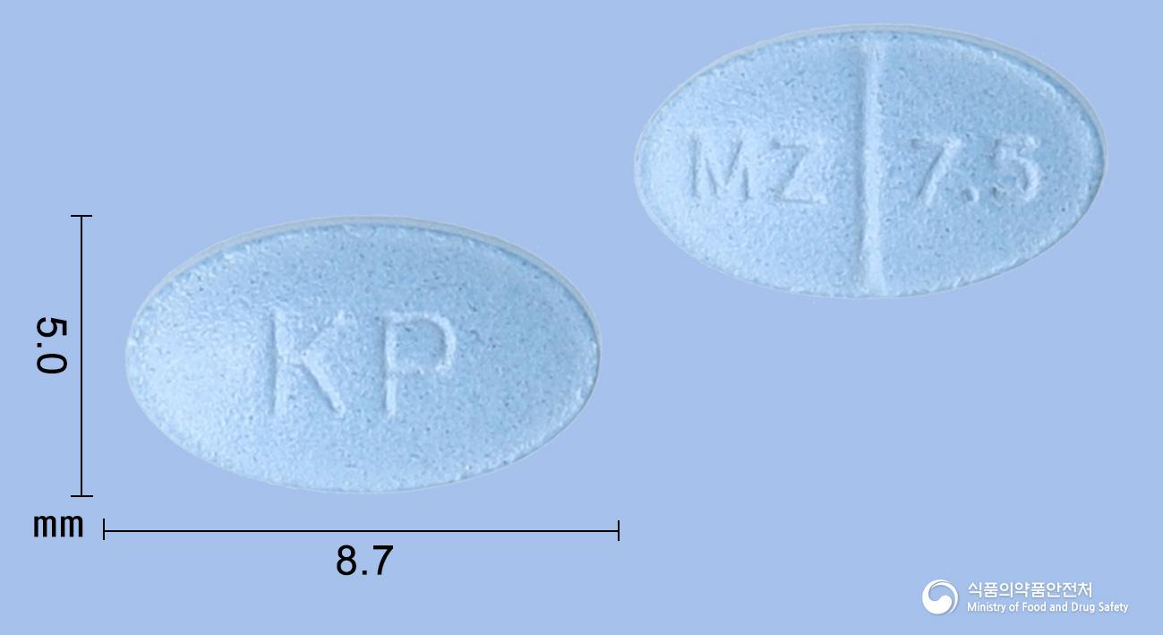 파마멀타자핀정7.5밀리그램(미르타자핀)