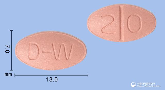 동화메만틴정20mg(메만틴염산염)