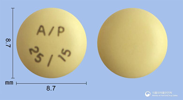 네시나액트정25/15밀리그램
