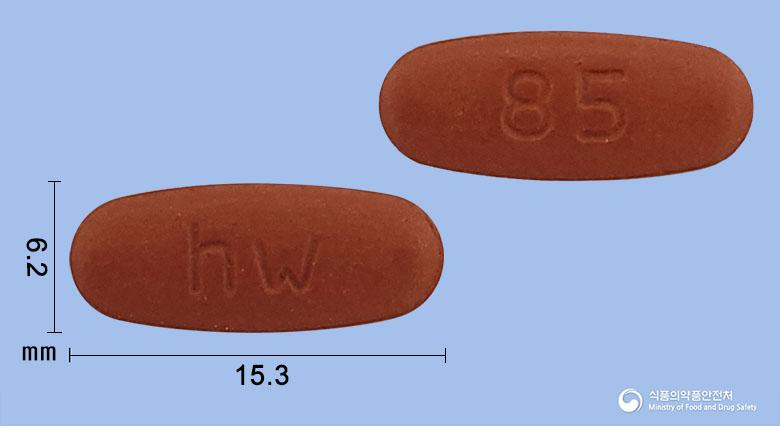 코플렉스정160/12.5mg - (주)하원제약 - 성분 발사르탄, 히드로클로로티아지드